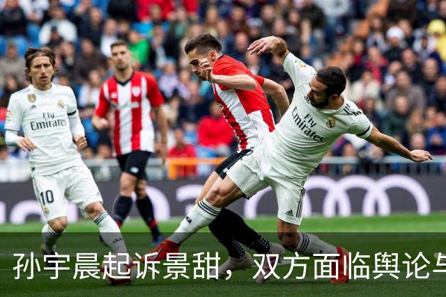 孙宇晨起诉景甜，双方面临舆论与法律的交锋